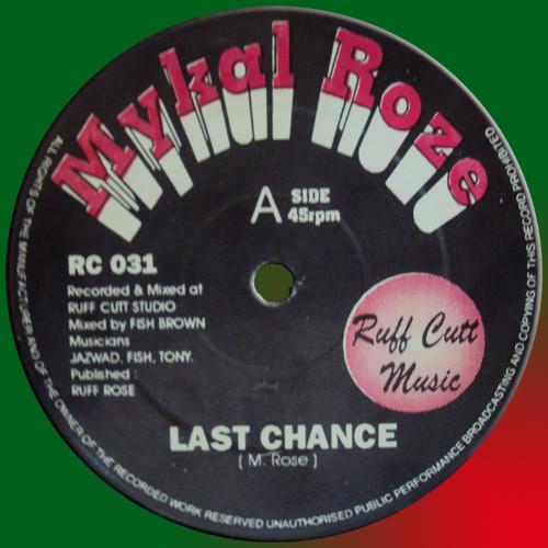 

12inch Record MICHAEL ROSE - Last Chance RC031 Ruff Cutt UK Reggae, Ska & Dub Used