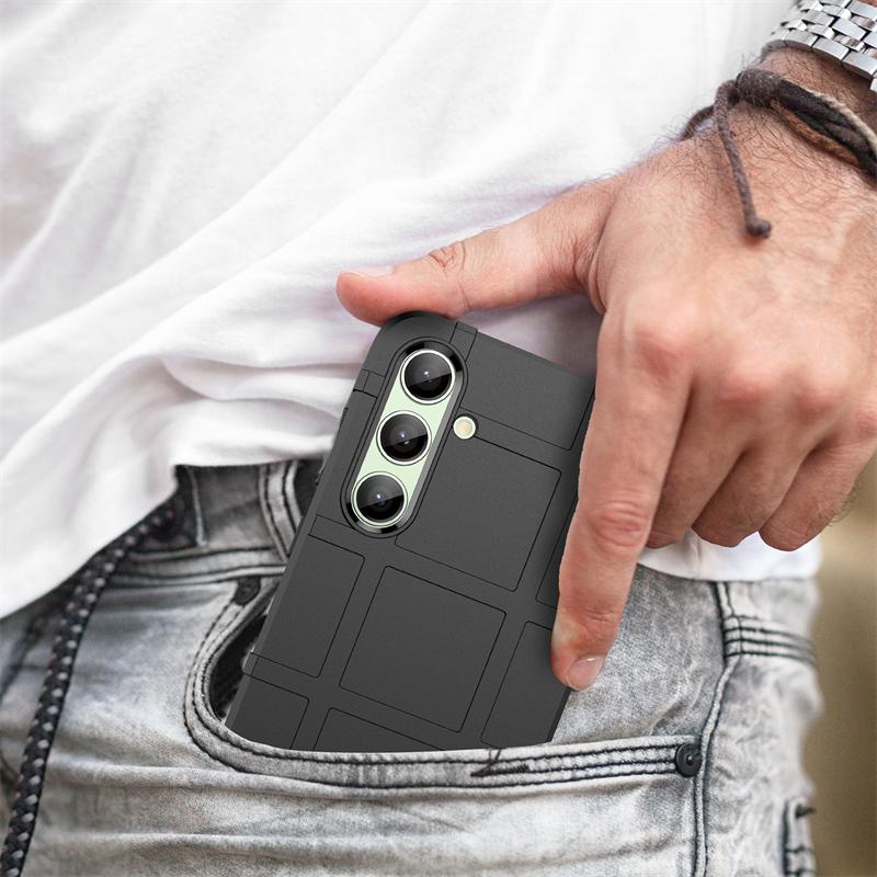 For Samsung Galaxy S24 FE Case Samsung Galaxy S24 FE Cover Shockproof Armor Rubber Anti-Slip Phone Cover Samsung Galaxy S24 FE