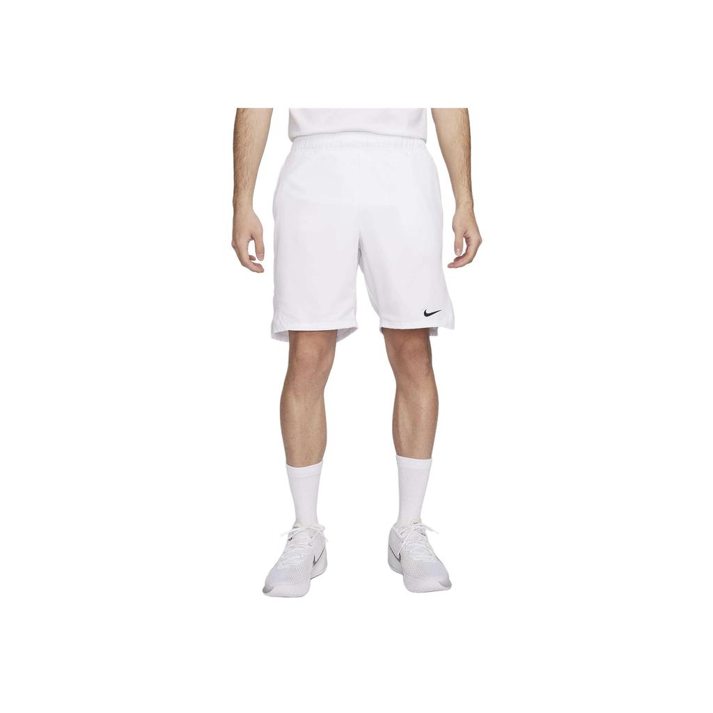 Nike Court Victory Solid Color Sports Casual Shorts Men Bottoms White FD5385-100