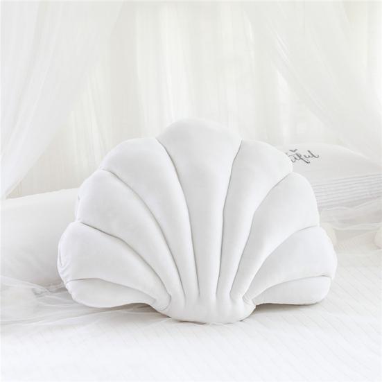 Pillows Cushion Soft Comfortable Plush Sea Ocean Theme Seashell Conch Decorative Pillowslip for Living Room