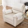 3Pcs Stretchy Fleece Furniture Sofa Armrest Cover With Pockets Sofa Headrest Towel Velvet Non Slip Couch Chair Arm Protector