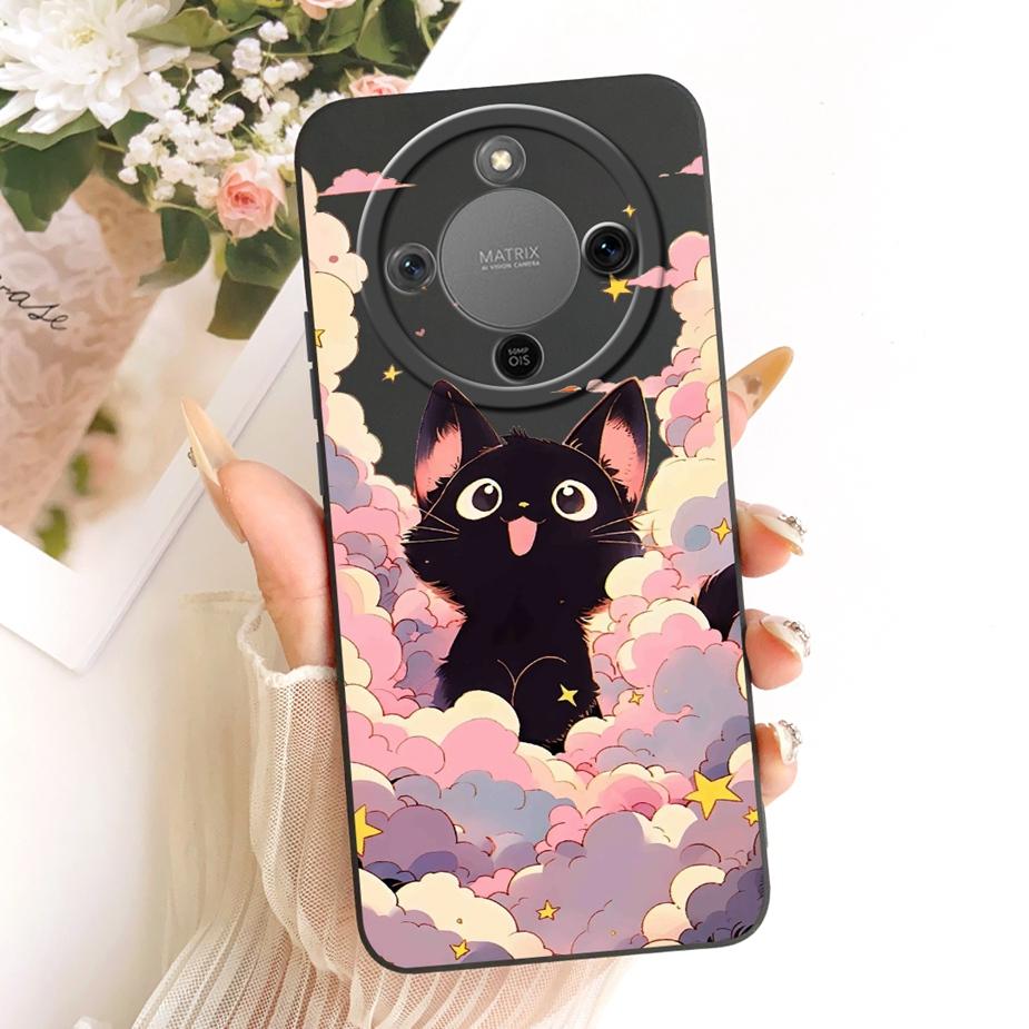 For Honor X9d Case Magic8 Lite Cute Fashion Cartoon Cover Soft TPU Phone Case For Honor Magic 8 Lite X 70 HonorX9d HonorX70 Bags