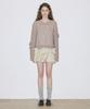 SINOON Flower Crochet Knit (Ash Brown)