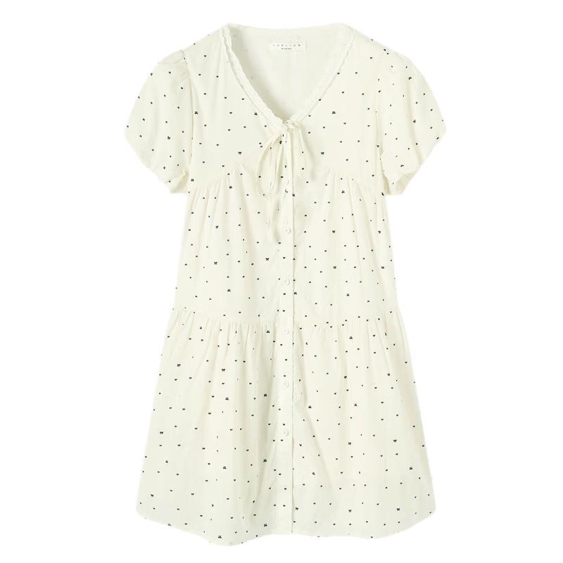 Women's Tie-Dye Printed Summer Dress