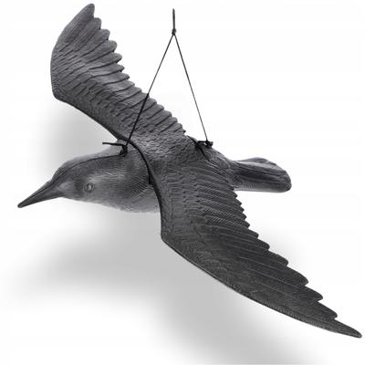 Großer Rabenvogelschreck für Balkontauben, Stare für Vögel im Flug, 56 cm