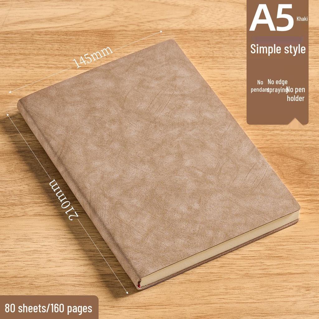 Customized Business Office Soft Cover Notebook - A5/B5 Diary Gift
