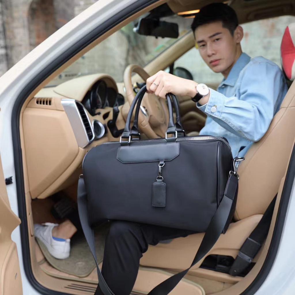 Duffel Bag Oxford Cloth Travel Bag Travel Bag High-grade Waterproof Hand Bill Shoulder Crossbody Bag