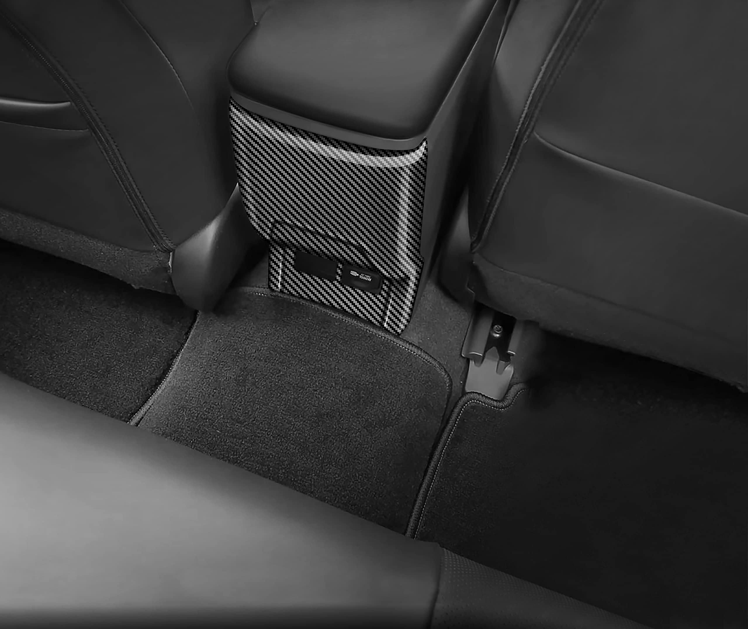 

TADOKAPATU Защита от пинков Toyota Prius 60 Series Защитная накладка на заднюю консоль ABS 1 Совместима с PRIUS и MXWH65 Чехол из волокна, Устойчивый к пятнам,