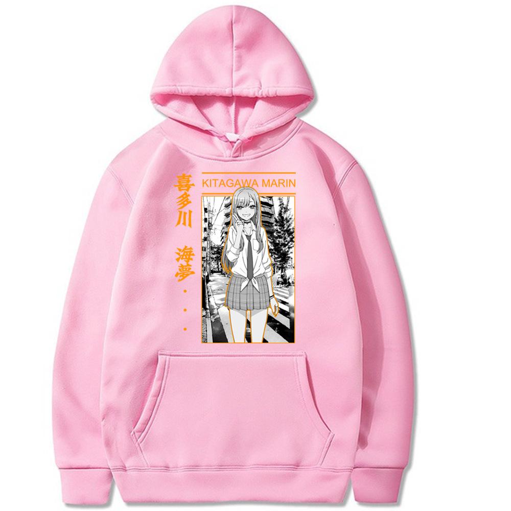 

Японское Аниме Мой Нарядный Дарлинг Толстовки Мужская Мода Толстовки с Длинным Рукавом Женские Пуловеры Уличная Одежда Харадзюку Судадерас 3XL