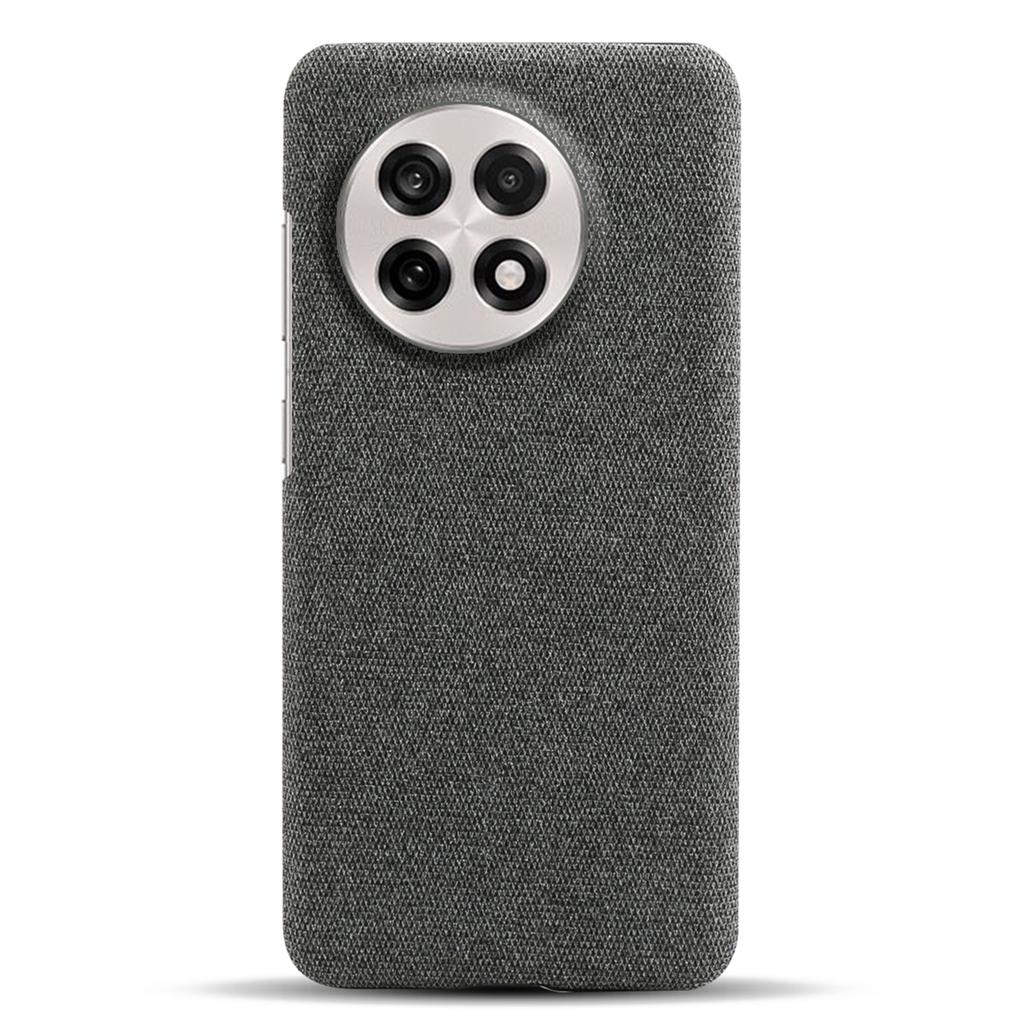Phone Case for OnePlus 13R 5G/Ace 5 5G/Ace 5 Pro 5G Cloth Texture Anti-Scratch Protective PC Back Cover