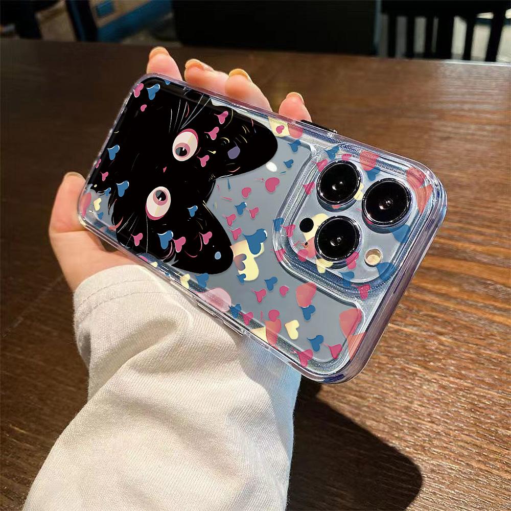 Silicone Cat Animal Phone Case For iPhone 16 Pro Max Funda iPhone 11 14 15 13 12 XR X XS 7 8 Plus SE 16promax 15promax Covers