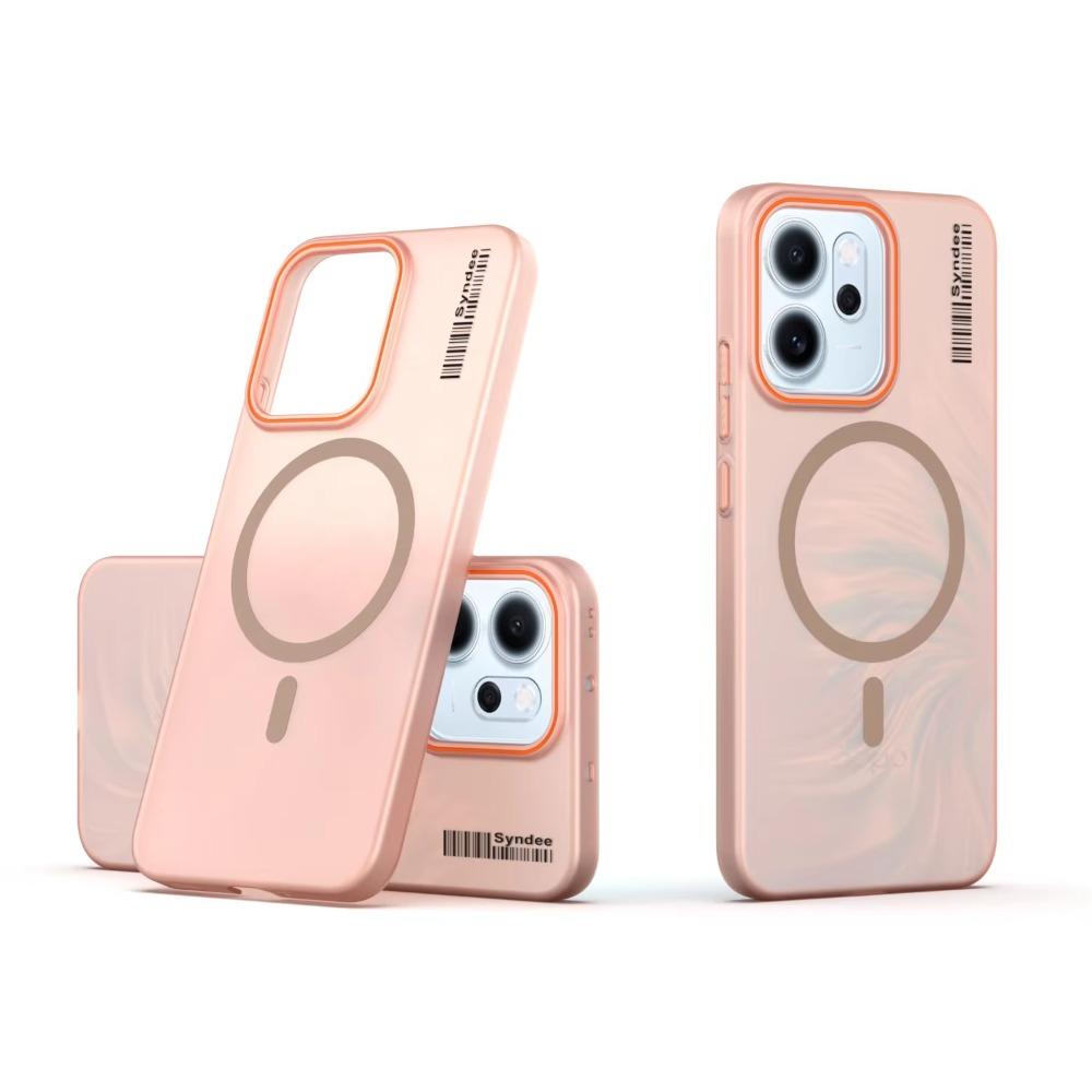 Frosted Matte PC Case For OPPO Reno15 14 13 12 11 F Pro Find X9 X8 Pro Ultra Slim Shockproof Transparent Magnetic Charging Cover