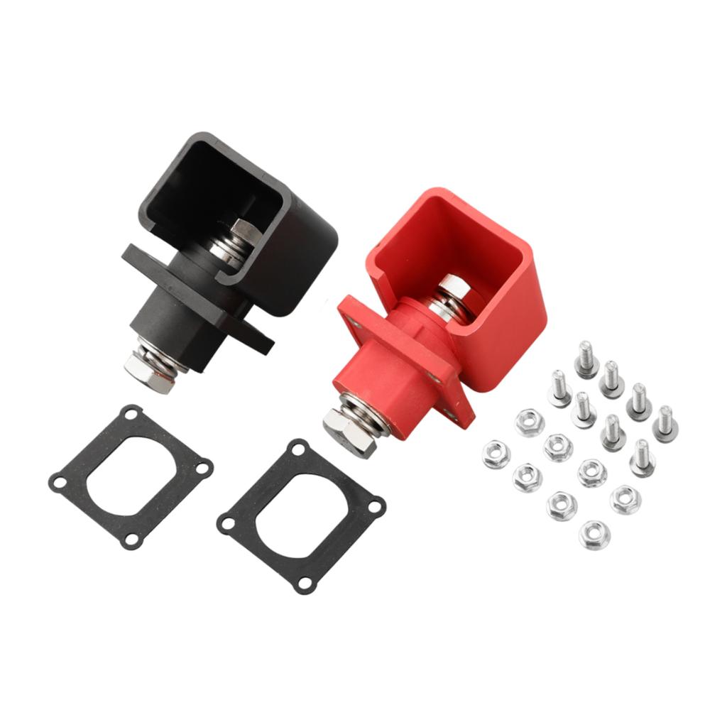 2pcs DC500V 300A High Current Energy Storage Terminal Block For New Energy Lithium Batteries Energy Storage Cabinets