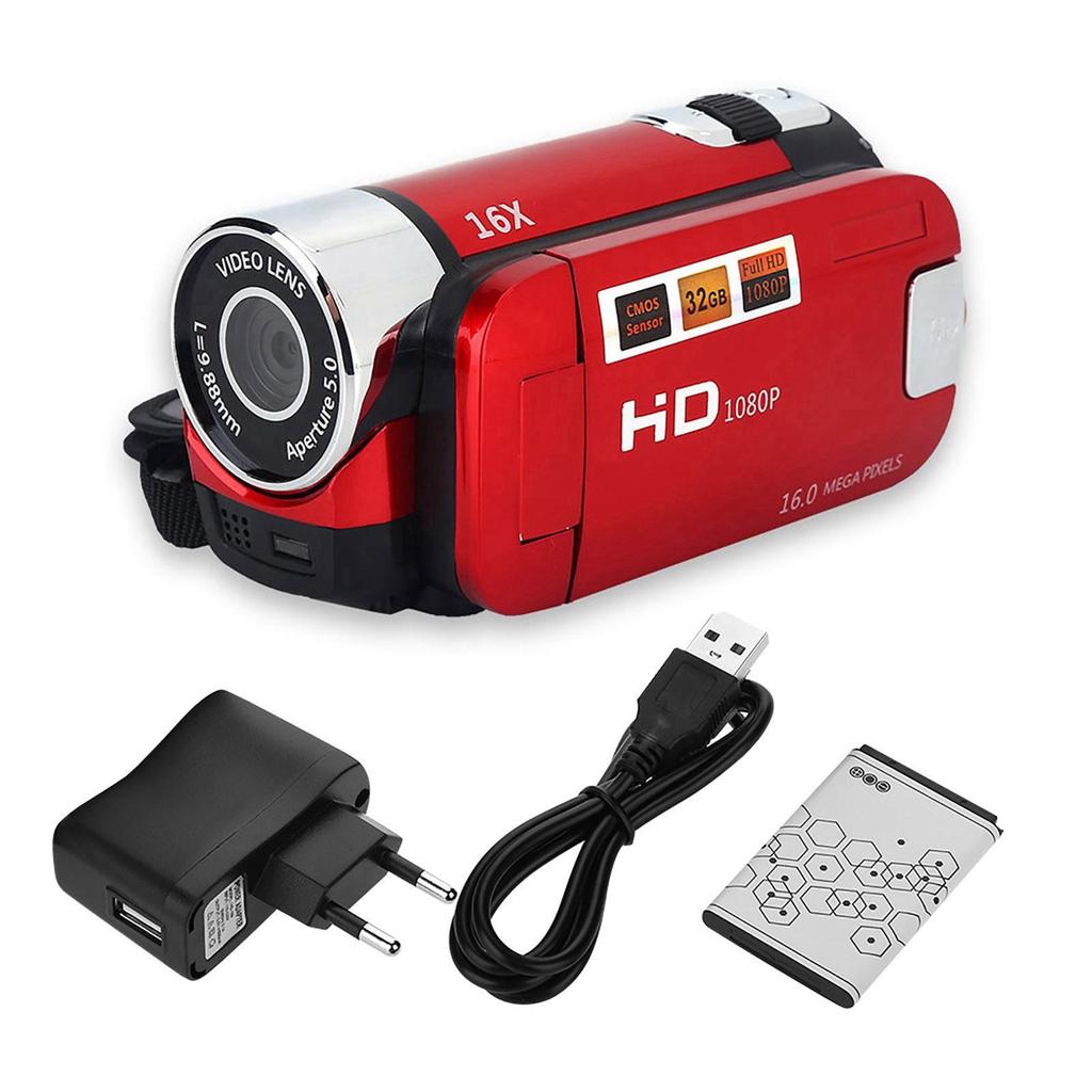 HD100A High-Definition 16MP Digital Camera with 1080P Photo
