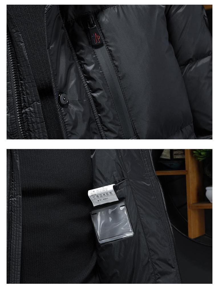 2025 Trendy European Men's Slim Fit Hooded Down Jacket