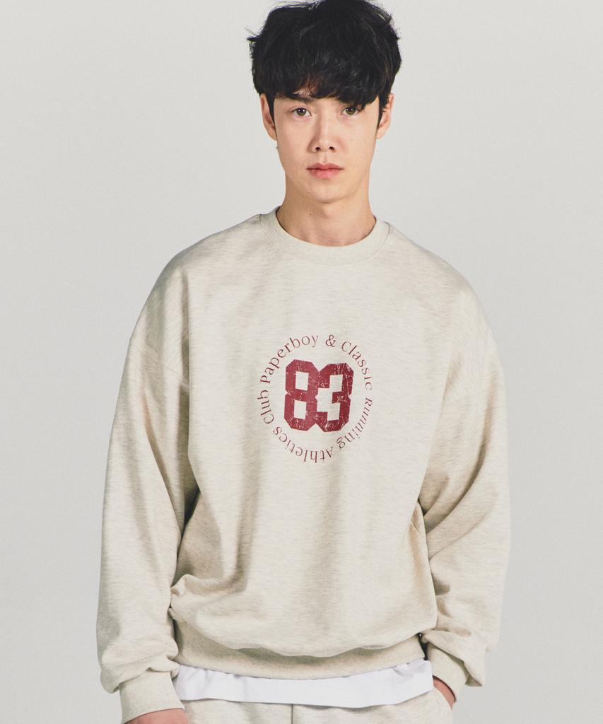 PAPERBOY Beginning 83 Sweatshirt - Oatmeal