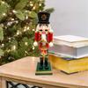 King Soldier Shape Figurine Wood Decorations for Office Unique Desktops Ornament