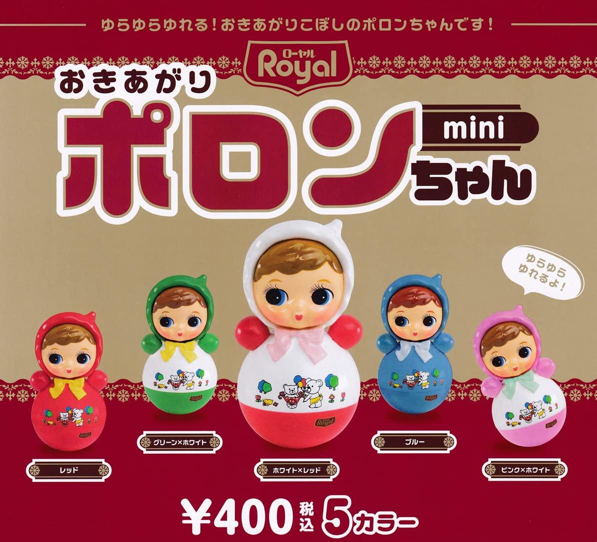 

Okiagari mini 5 types set Gacha Gacha Capsule Toy Poron-chan [all (full complete)]