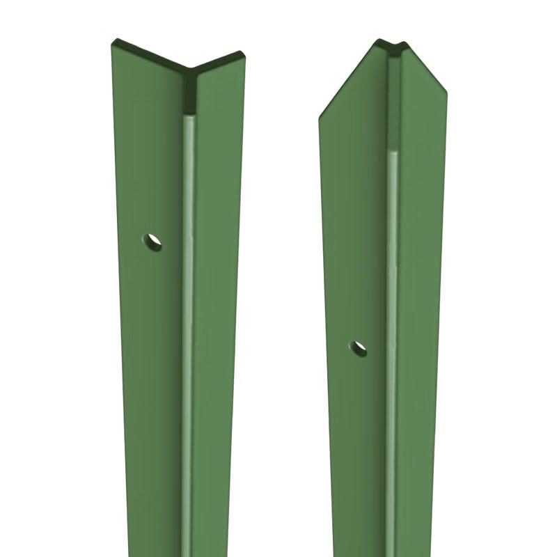 Jun Ding Ying Outdoor Triangle Iron Fence Posts (5-Pack)