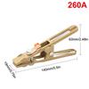 For Welding Machine Welding Earth Clamp Brass Welding Clamp 260/300/500A Brass Material A Shape Ground Welding Earth Clamp