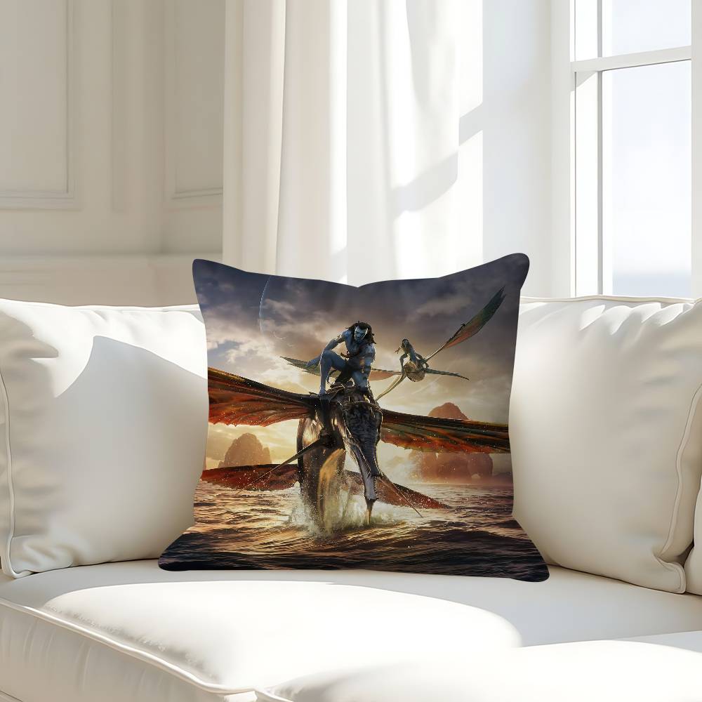 Actionfilm A-Avatar Kissenbezug Abnehmbarer Waschbarer Kissenbezug – Ganzjahresweiches Leinen