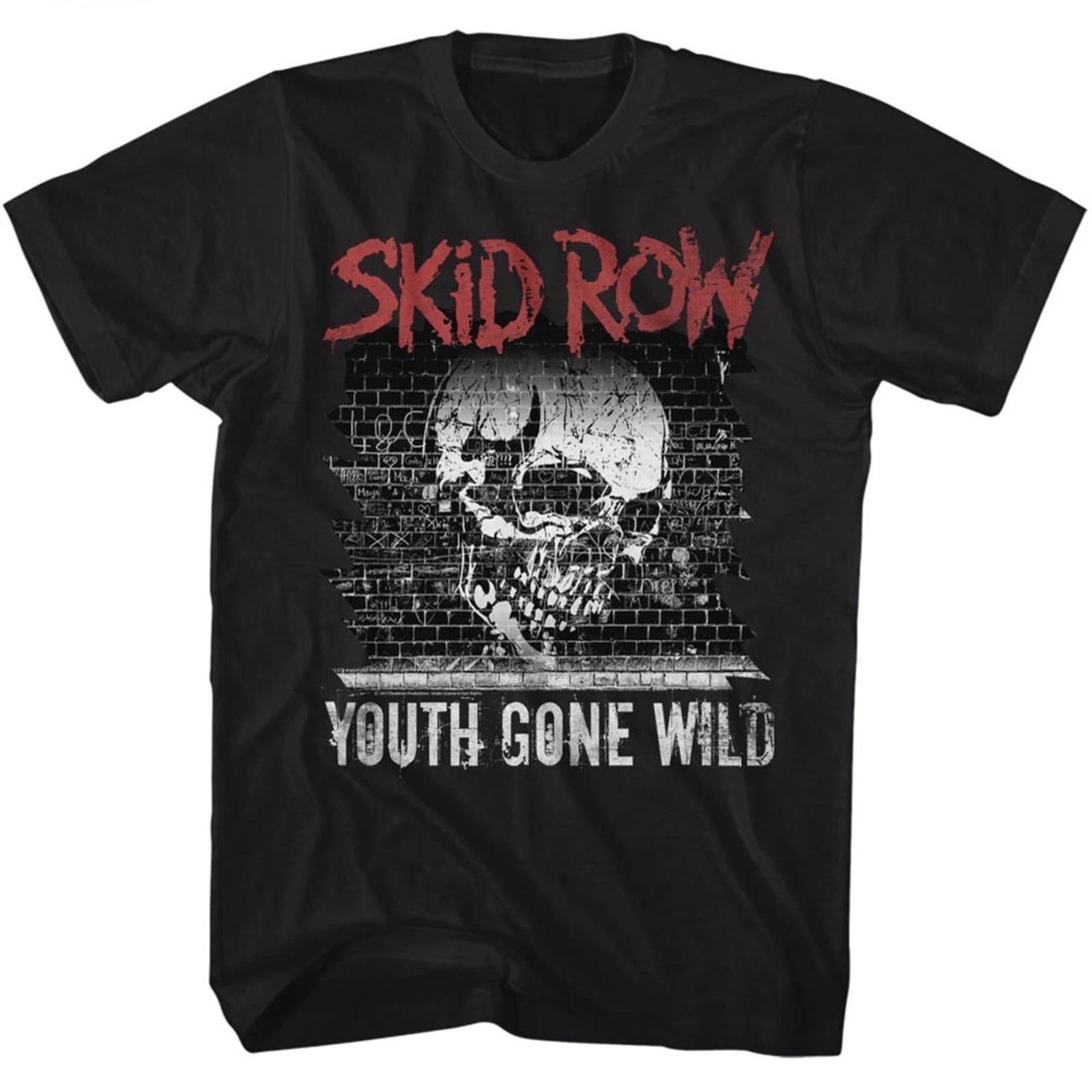 SKID ROW cd lgo Youth Gone Wild SKULL GRAFFITI Official SHIRT XL New slave grind XL