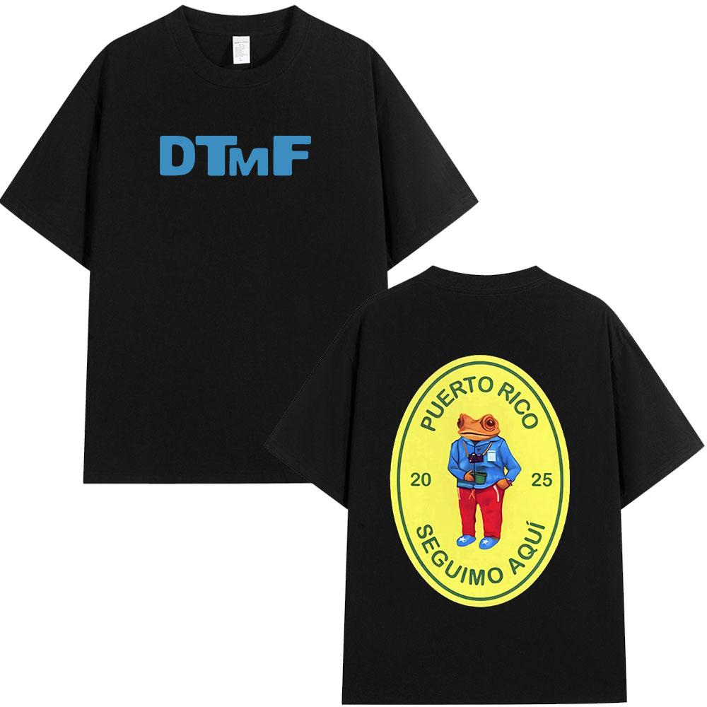 Bad Bunny DTMF Debi Tirar Mas Fotos 2025 New Album T Shirts Men Women Clothing Cotton Oversized T-shirts Hip Hop Fashion T-shirt