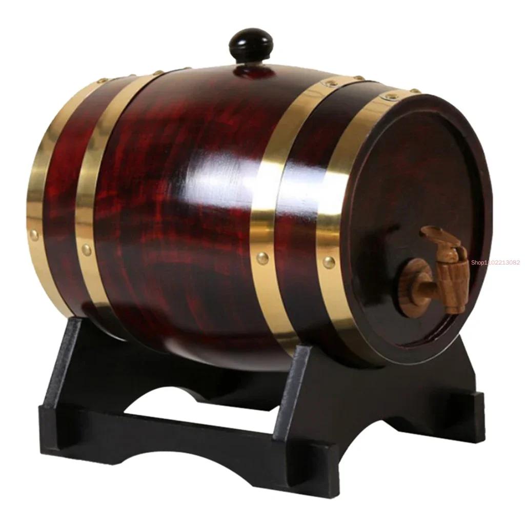 3L\/1.5L OAK WINE BARRELS STORAGE KEG STORAGE BREWAGE for LIQUOR HOTEL