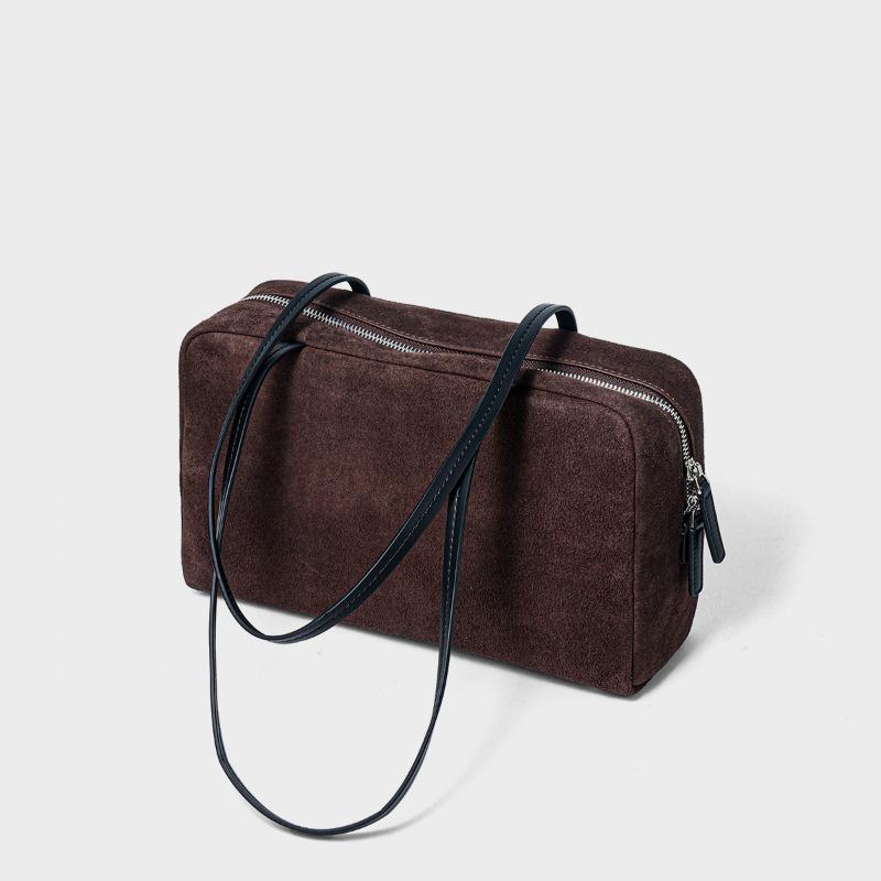 Genuine Leather Women's Bag Large Capacity Versatile Single-shoulder Handbag