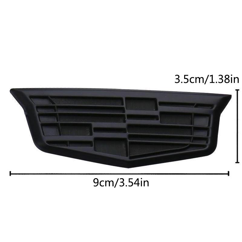 

Trunk Alloy Emblem, C-Pillar Window Badge Decal Sticker, Premium Exterior Accessory for Cadillac ATSL SRX BLS CT4 Deville XTS