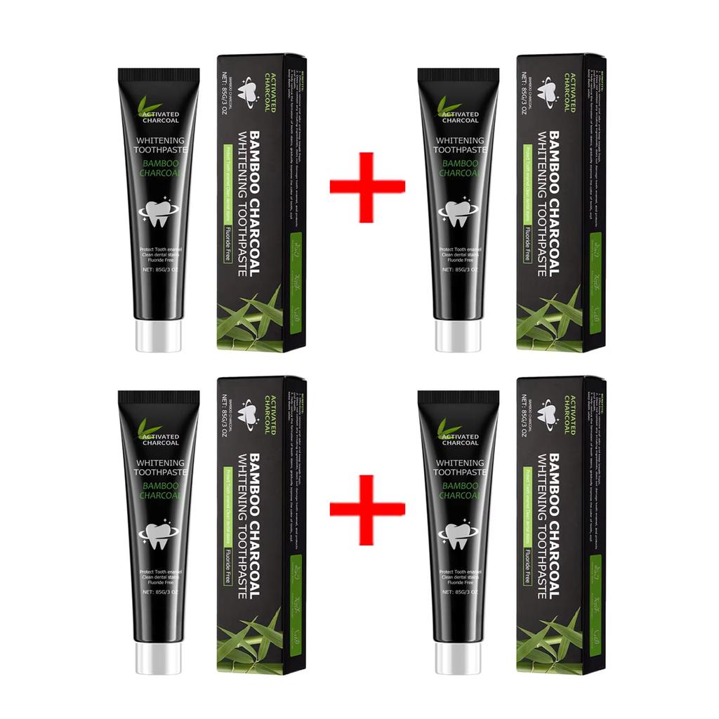 Dentifrice Blanchissant Adsorbe la Mauvaise Haleine Élimine les Dents Jaunes Nettoyage Profond Fort Tache Dentaire Soin Buccal Dentifrice Charbon de Bambou