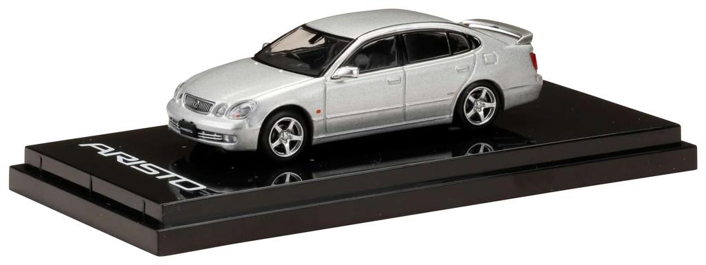 Toyota Aristo V300 VERTEX EDITION Early Type Silver Metallic 1/64