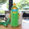 Kids Water Bottle Carrier Cute Dinosaur Cup Sleeve Portable Water Bottle Carrier for Kids Adjustable Shoulder for Walking Travel
