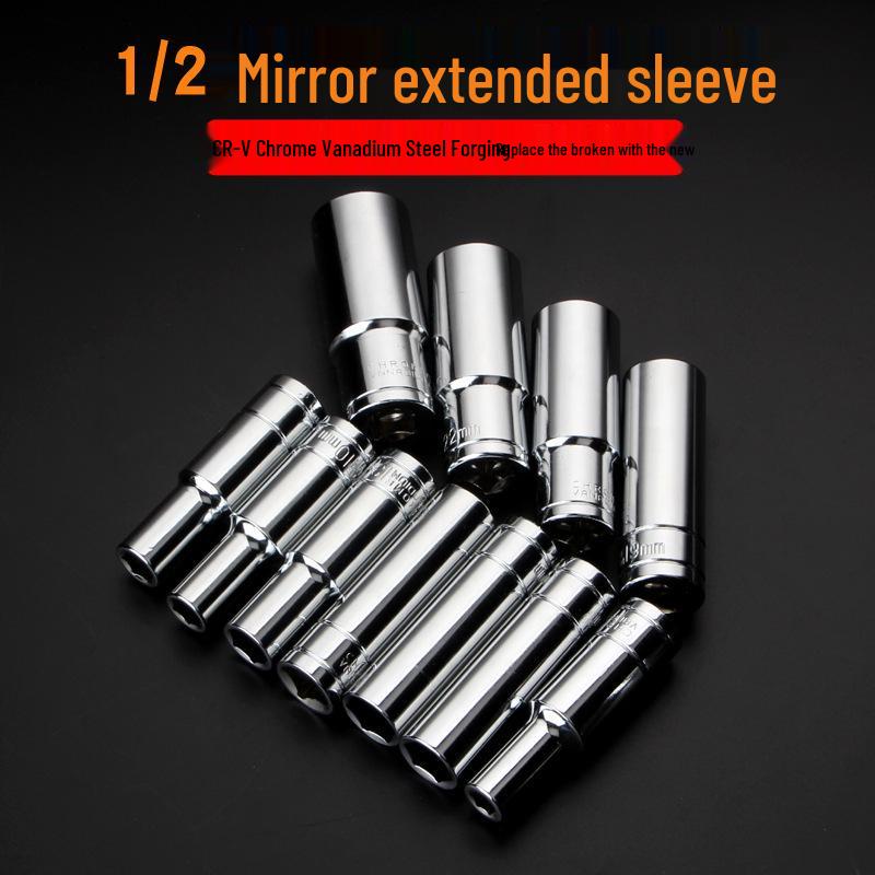 1/2 Extended Small Air Cannon Deep Hexagon Socket Wrench 8-32mm Extended Hex Socket 8MM