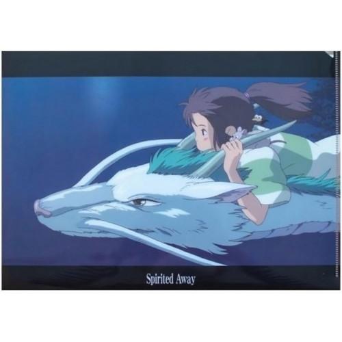 Spirited Away On The Dragon A4 File Folder