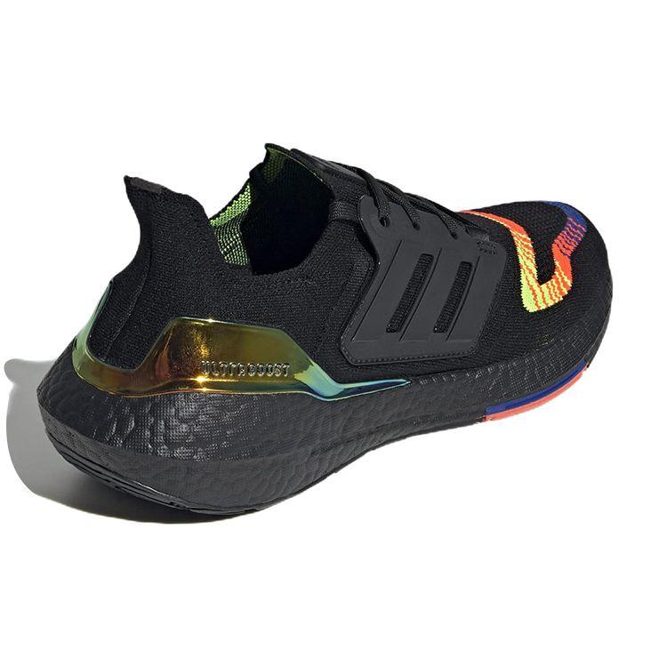Adidas UltraBoost 22 Lineær Energi Svart Herre Sneakers Core-Black Power-Blue HQ0965