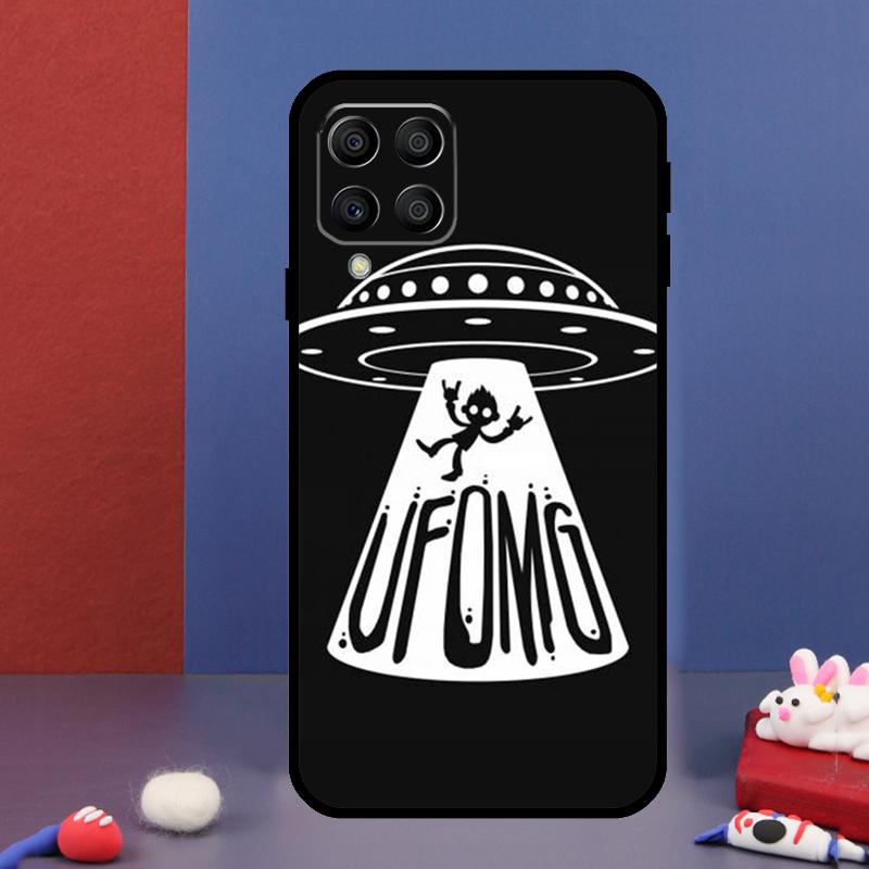 Alien Martian UFO For Samsung Galaxy M31 M51 M33 M13 M23 M53 M15 M55 M14 M34 M54 M20 M30s M32 M52 Phone Case