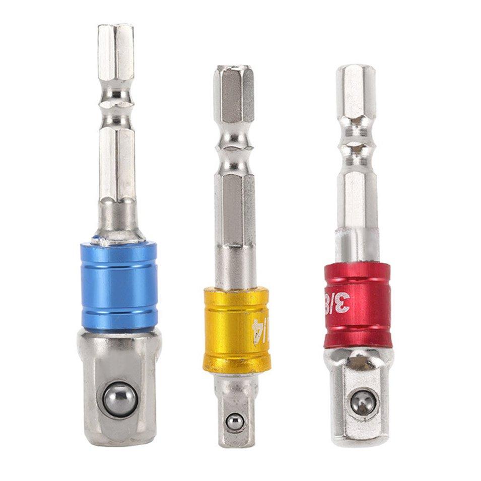 Satın alın Drill Socket Adapter 3PCS/SET Impact Drill Extension Drill