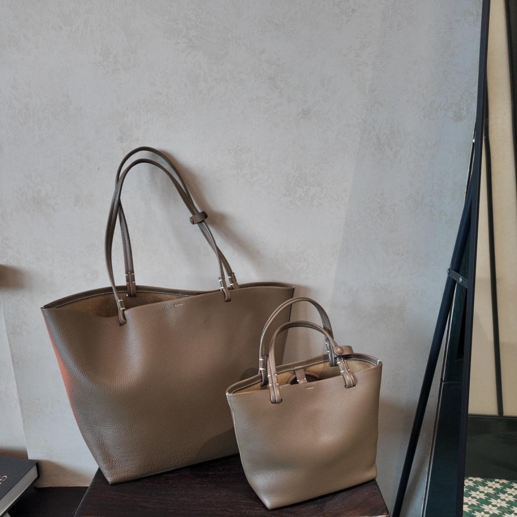 2025 N+eue einfache lässige Tragetasche große Kapazität Mutter-Kind-Tasche erste Schicht Rindsleder Handtasche Pendler Umhängetasche Damen