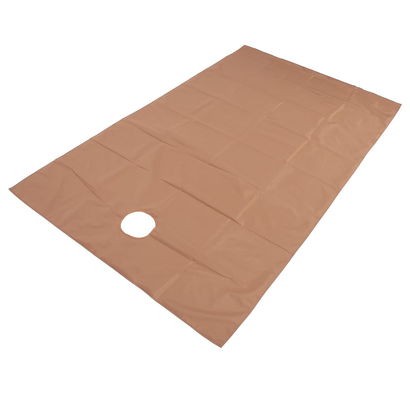 

Простыня дышащее водонепроницаемое массажное покрывало из полиэфирного волокна для салона красоты 200x115 см Dark Brown темно-коричневого