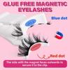 Makeup Glue Free False Eyelashes L Curl Faux Mink Lashes Cat Eye Fake Lashes  Eyelash Extension