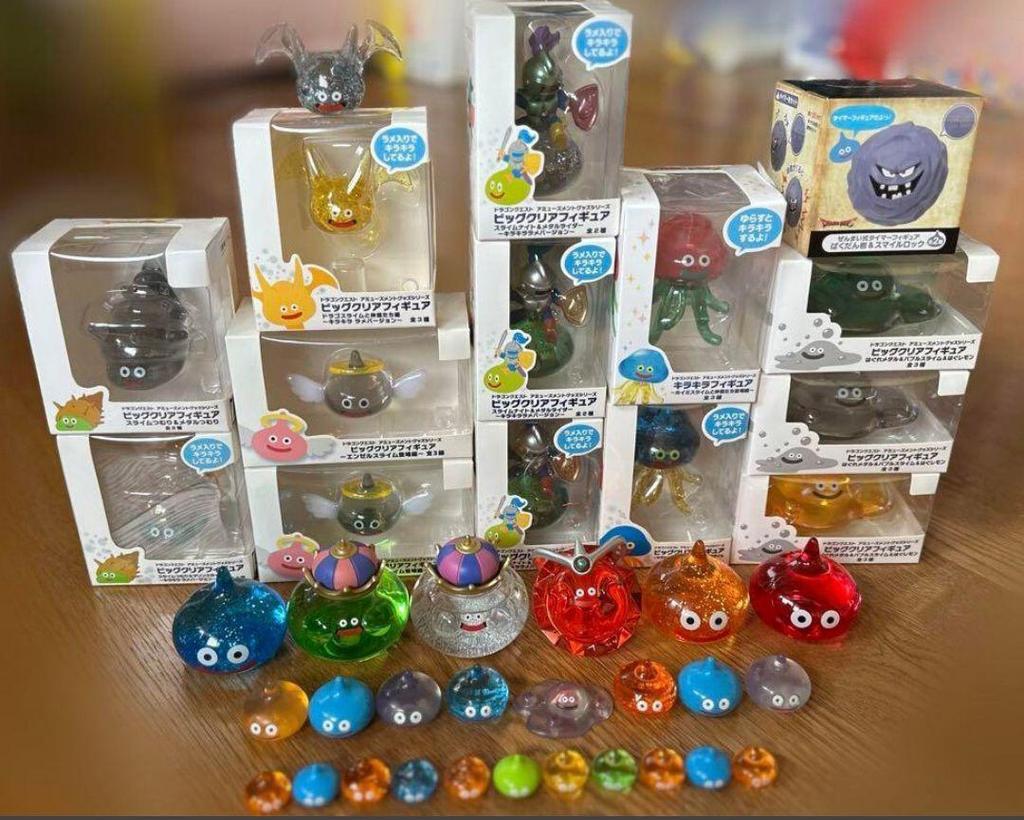 [USED] Dragon Quest Big Clear Figure Dragon Quest Figure Slime