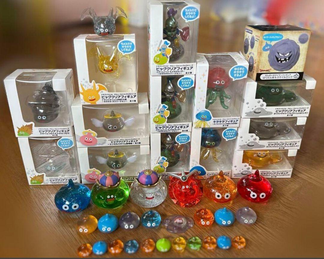 

[Б/У] Dragon Quest Большая прозрачная фигурка Dragon Quest Фигурка Слайм