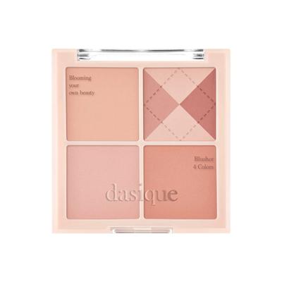 Dasique Blending Mood Cheek #04 Beige Knit 11.4 G - Palette of Beige-peach Blushes