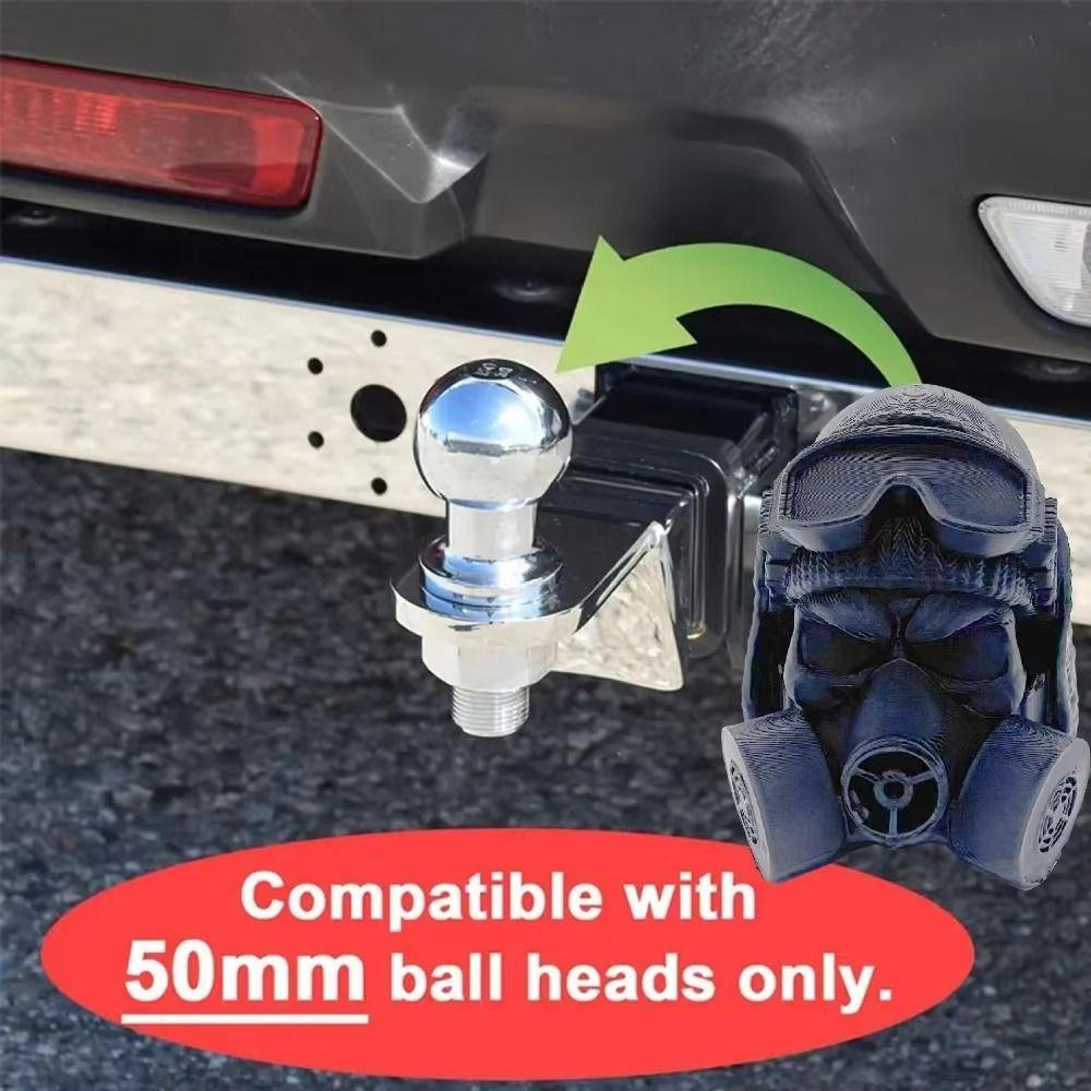 Aesthetic Trailer Cover 3D Printed Car Plug Cover Hook Dust Plug Trailer Ball Cover  for Trailer