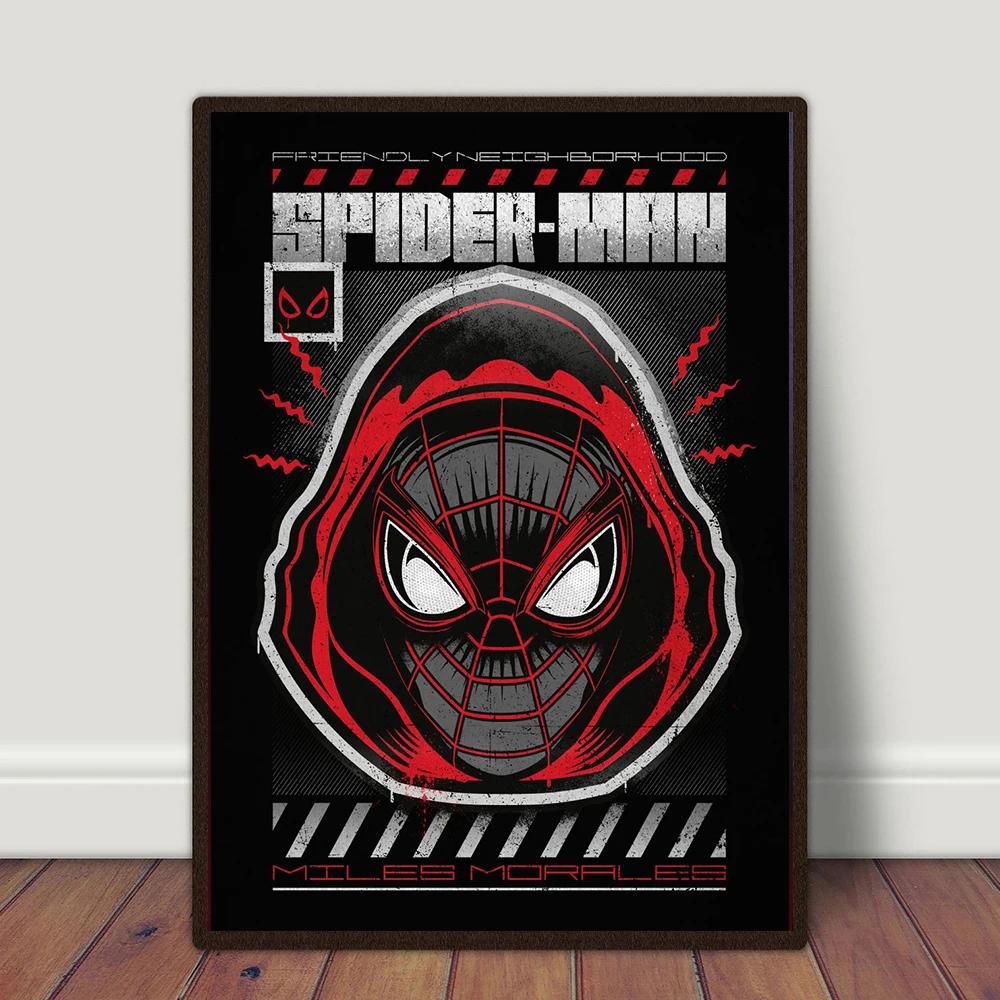 

Marvel Comic Spiderman Poster Wall Art Canvas Painting Prints Living Room Decor Home Decor Mural Pictures 21X30CMNo Framed