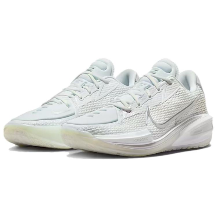 Nike Air Zoom G.T. Cut 1 Basketball Shoes Unisex White Asian Version Sneakers Casual CZ0176-102