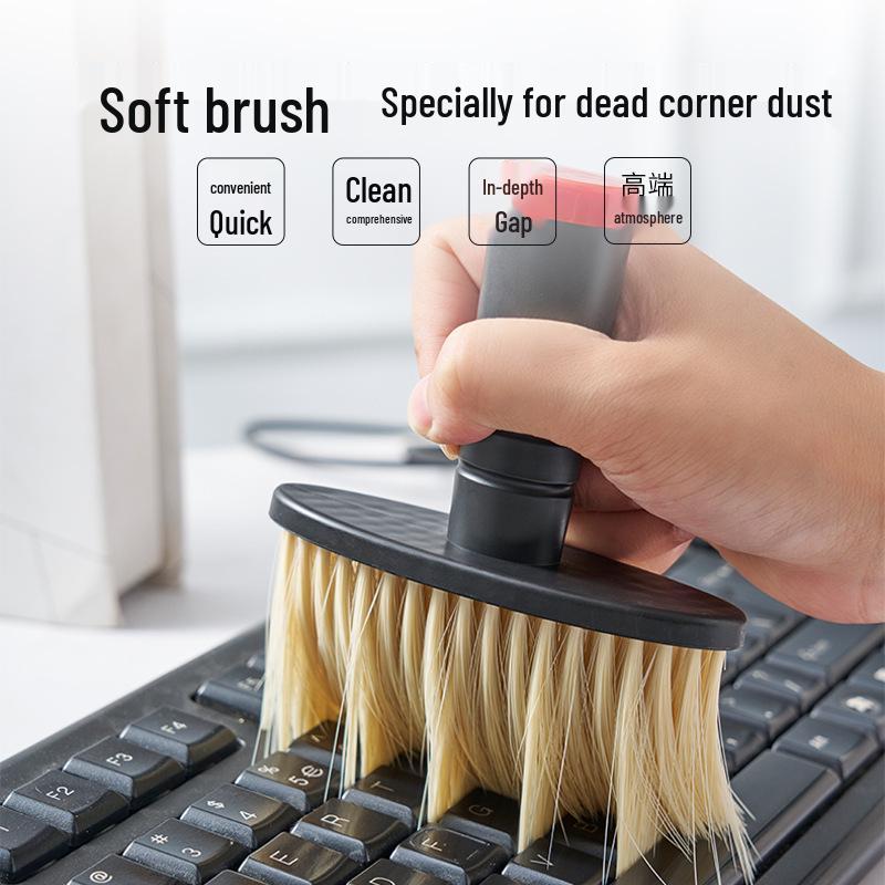 Car Air Vent Dust Removal Brush - Soft Bristles for Interior Cleaning