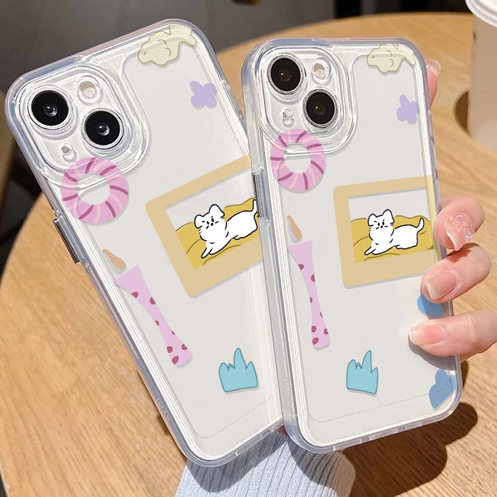 Drop-Proof Phone Case for iPhone 11 12 13 14 15 16 iPhone 14 15 16 Pro Max Samsung A16 A35 A36 A54 A55 S25 Xiaomi 11T
