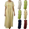 Damen Lässig und Modisch -farbenes Kleid